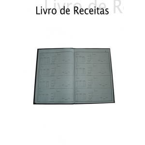 Ótica - Livro de Registro de Receitas Óticas - 100 Páginas / 800 Receitas