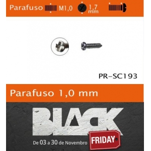 Parafuso - Plaqueta 1,0mm PR-SC193 - 200Un.