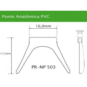 Ponte Anatômica Policarbonato PR-NP503