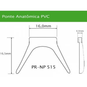 Ponte Anatômica Policarbonato PR-NP515
