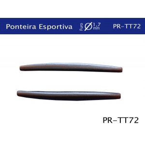 Ponteira Emborrachada furo 1,7mm PR-TT72