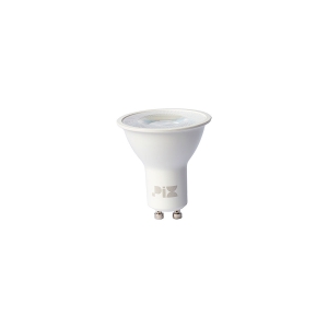 Lâmpada LED MR16 Dicroica 4,8W Bivolt 38° 3000K Quente GU10 Pix Iluminação