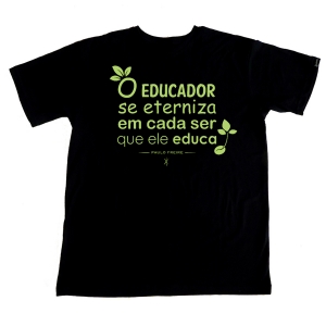 Camiseta Educador Paulo Freire