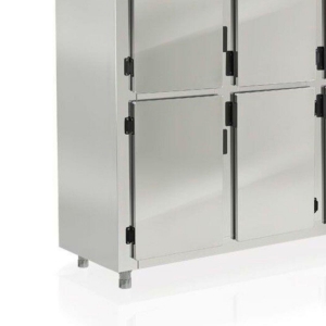 Refrigerador Comercial 6 Portas Cegas Inox Grep-6P 220V Gelopar