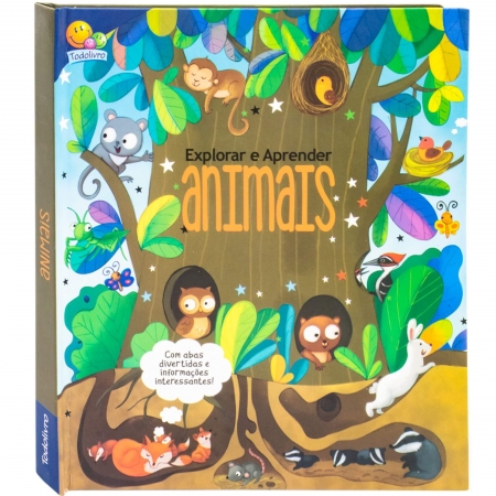 Explorar E Aprender - Um Livro Com Abas: Animais