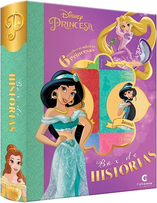 Box De Historias Princesas - Com 6 Livros