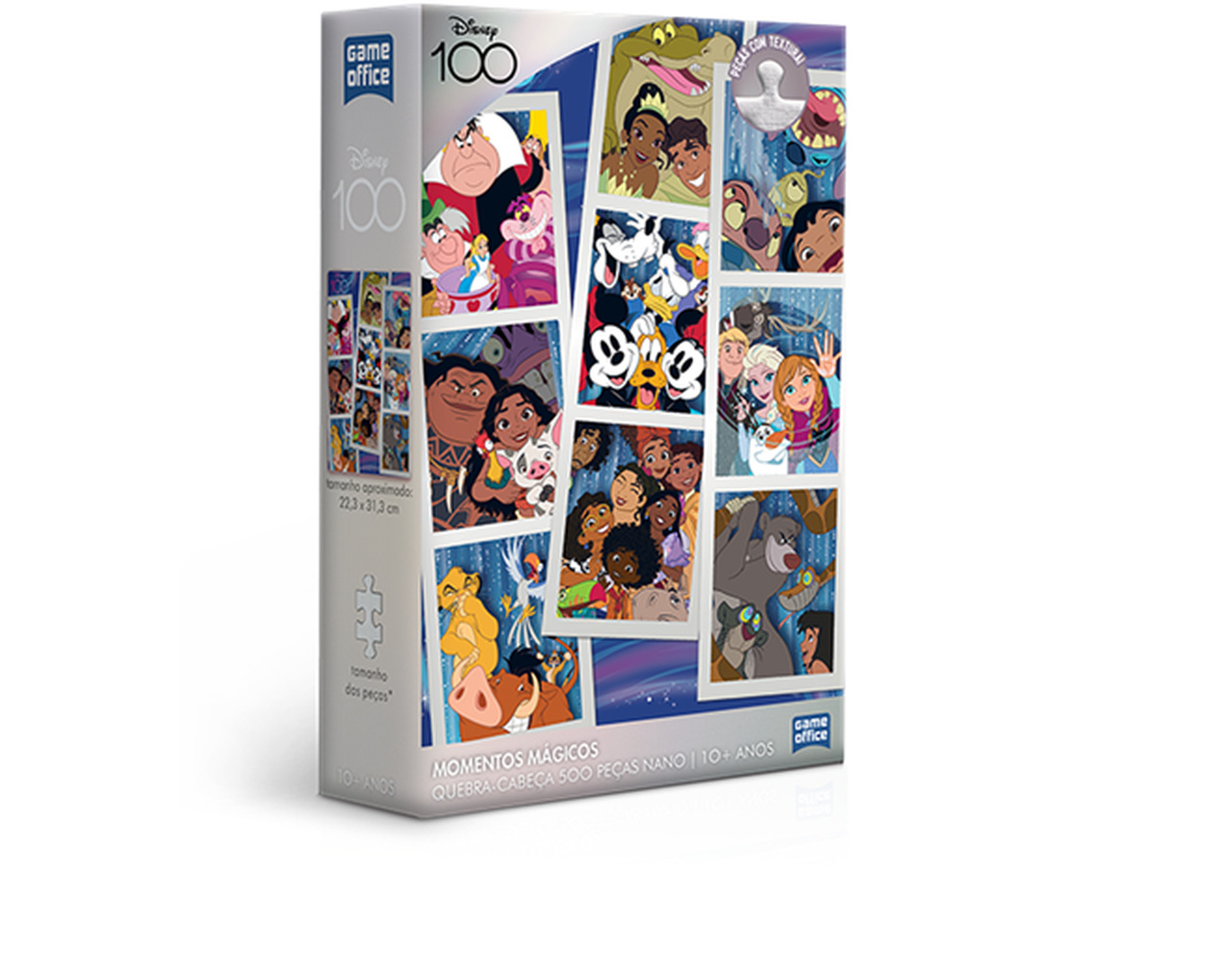 Disney 100 - Momentos Magicos - Qc 500 Pecas Nano