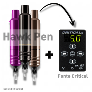 Combo - Cheyenne Hawk Pen + Fonte Critical