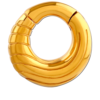 Piercing em Gold PVD 24K Segment Articulado Clicker - GPSCSHB04