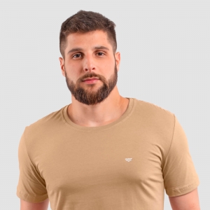 T-Shirt Básica Bege