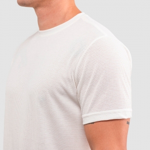 T-Shirt Texturizada Branca
