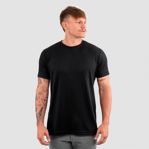 T-Shirt Texturizada Preta