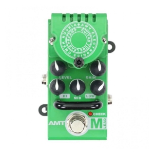 AMT Electronics M-Lead pedal de distorção para guitarra valvulado