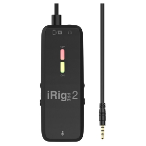 IK Multimedia iRig Pre 2 - Interface Mobile de Microfone