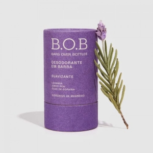 Desodorante em Barra Suavizante cuida e hidrata a pele - B.O.B