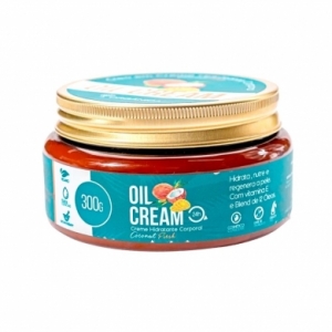 Oil Cream Hidratante Coconut e Lima 300g - Criado para proporcionar um tratamento de beleza único