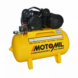 Compressor Cmav-10pl/100 9pes 100l 2cv Mono 220v Motomil