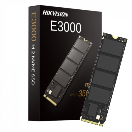 NVME 1TB HIKVISION E3000, M.2 2280, PCIE GEN 3X4, LEITURA 3476MB/S, GRAVAÇÃO 3137MB/S, PRETO - HS-SSD-E3000/1024G