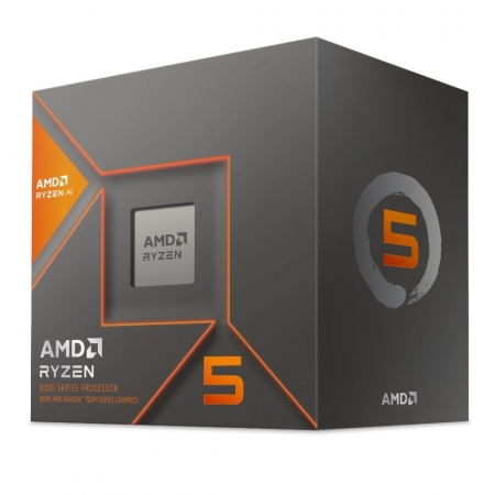 PROCESSADOR AMD RYZEN 5 8500G, 3.5GHZ (5.0GHZ MAX TURBO), CACHE 16MB, 6-CORE, 12-THREADS, AM5, C/ COOLER, C/ VÍDEO - 100-100000931BOX