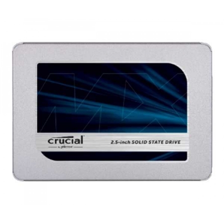 SSD 500GB CRUCIAL MX500, SATA III, LEITURA 560MB/S, GRAVAÇÃO 510MB/S - CT500MX500SSD1