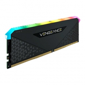 MEMÓRIA 8GB DDR4 3600MHZ CORSAIR VENGEANCE RGB RS, PRETO - CMG8GX4M1D3600C18
