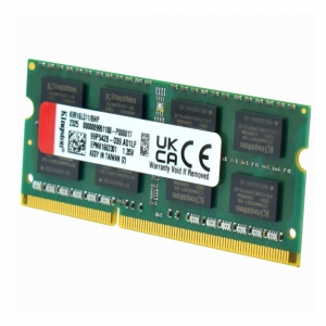 MEMÓRIA 8GB DDR3L 1600MHZ KINGSTON, NOTEBOOK - KVR16LS11/8WP