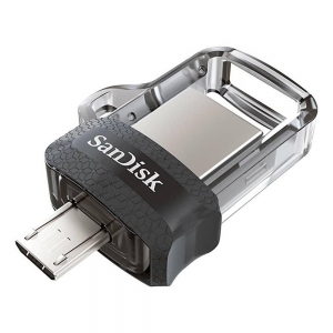 PEN DRIVE 64GB SANDISK USB 3.0 ULTRA DUAL DRIVE M3.0 - SDDD3-064G-G46