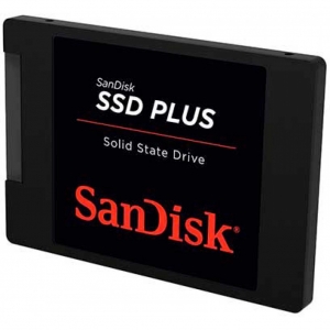 SSD 240GB SANDISK PLUS, SATA III, LEITURA 530MB/S, GRAVAÇÃO 440MB/S - SDSSDA-240G-G26