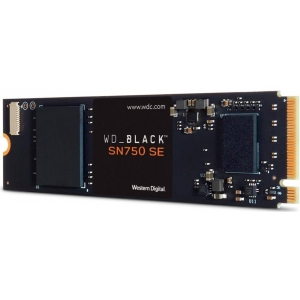 NVME 500GB WD BLACK SN750 SE, M.2 2280, PCIE GEN 4X4, LEITURA 3600MB/S, GRAVAÇÃO 2000MB/S - WDS500G1B0E-00B3V0