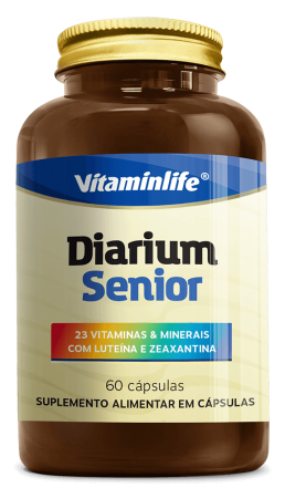 Diarium Senior (23 vitaminas e minerais com Luteína e Zeaxantina) - 60 cápsulas