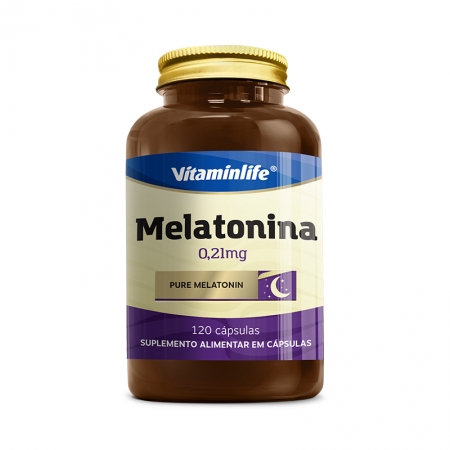 Melatonina 0,21 mg (Pure Melatonin) - 120 cápsulas