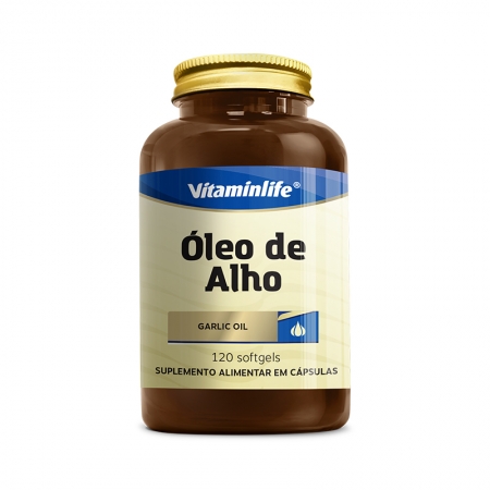 Óleo de Alho (Garlic Oil) - 120 softgels