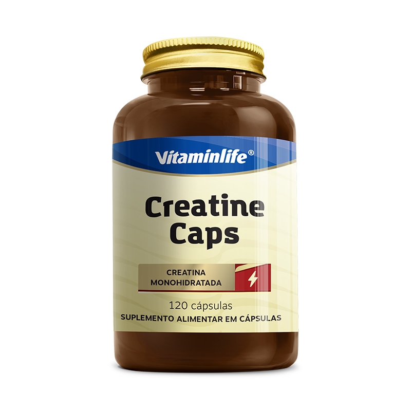 Creatine Caps (Creatina monohidratada) - 120 cápsulas