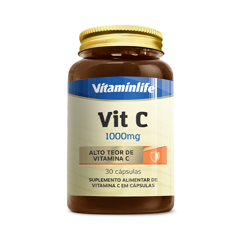Vitamina C 1000mg - 30 cápsulas