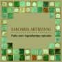 Etiqueta Adesiva - Saboaria Artesanal 5x5cm C/10 (Pacote)