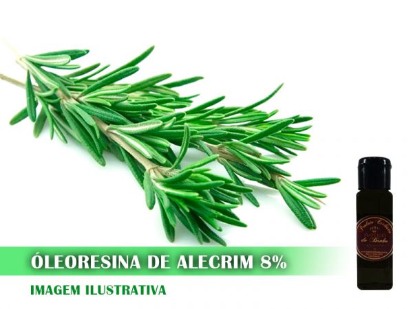Oleoresina de Alecrim 8% - 25G