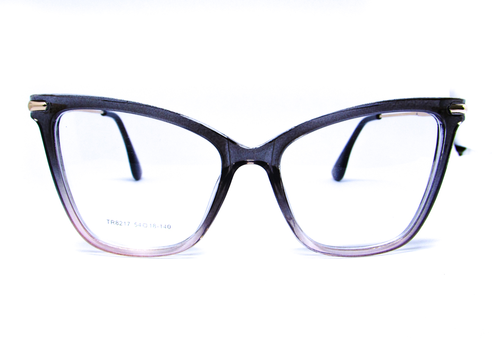 Óculos de Grau Feminino Gatinho Acetato Degrade