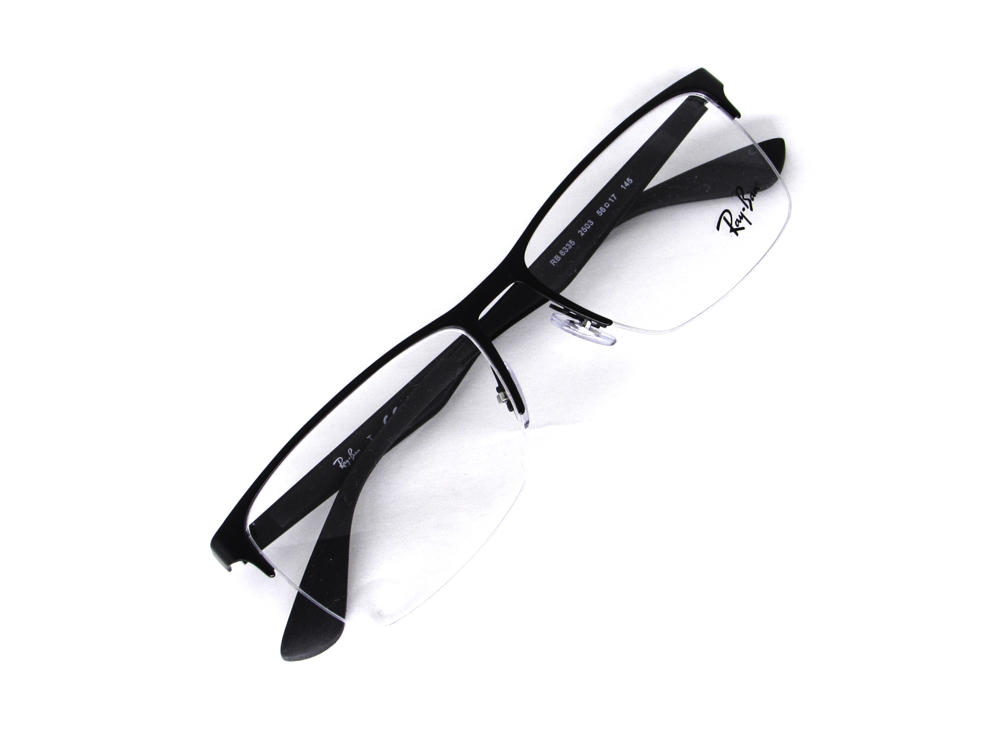 Óculos de Grau Ray Ban Masculino Retangular Metal