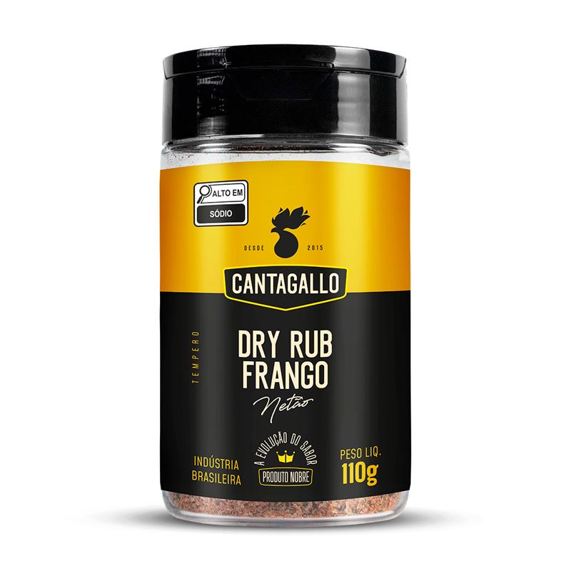 Dry Rub Frango CantaGallo by Netão 110g