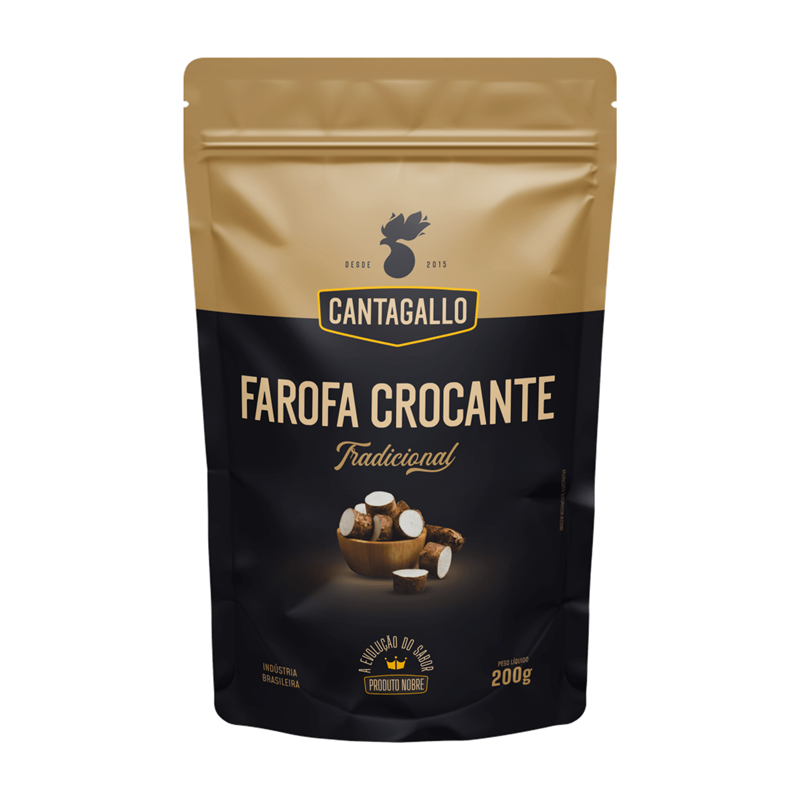 Farofa Crocante Tradicional CantaGallo 200g