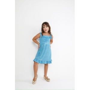 Vestido Rafaella Infantil Azul