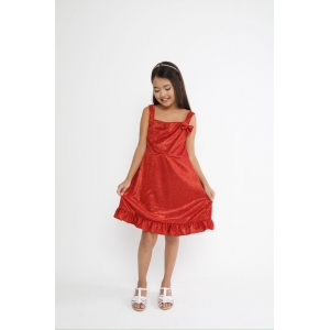 Vestido Rafaella Infantil Vermelho