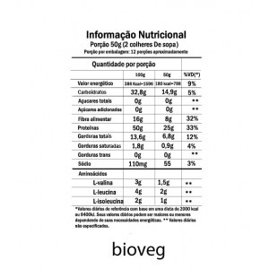 Proteína Vegana do Amendoim - Bioveg - 500g