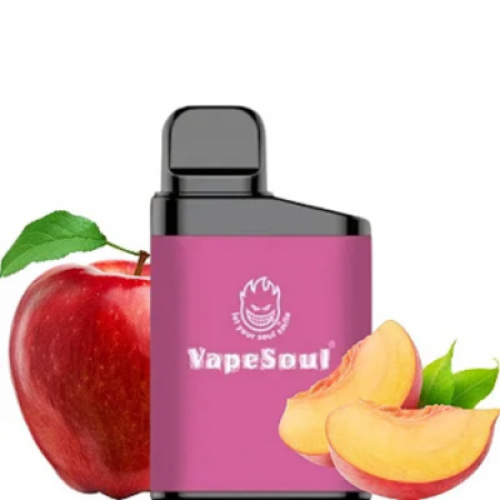 Pod Descartável Apple Peach 4000Puffs - VapeSoul V-Max