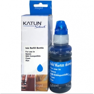 Garrafa de tinta Epson  T504220 Katun select ciano / L4150 L4160 L6171 L6191 L6161