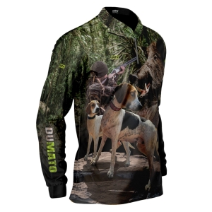 Camisa de Caça BRK Dumato Javali Foxhound Real Tree com UV50 +
