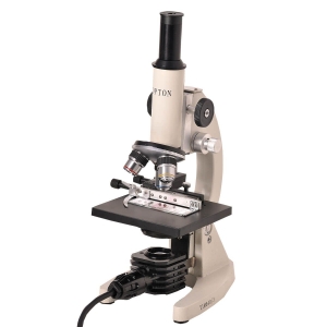 Microscópio Biológico Monocular Aumento 20X Até 640X Ou 20X Até 1600X e Iluminação 15W - Anatomic - TIM-640