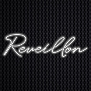 Led Neon em Acrílico - Reveillon 0,86 x 0,26cm