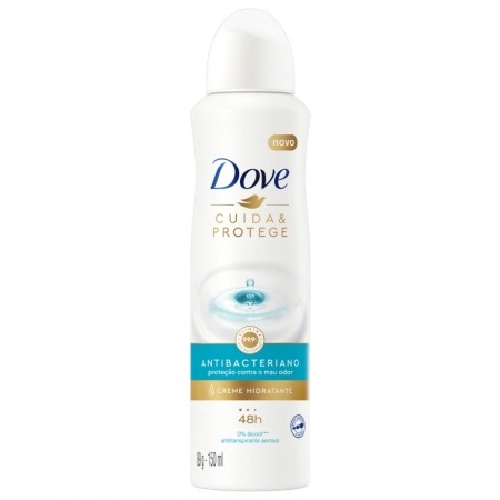 Desodorante Aerossol Dove Feminino Antibacteriano Cuida & Protege 150ml