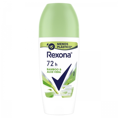 Desodorante Roll On Rexona Feminino Bamboo & Aloe Vera 50ml